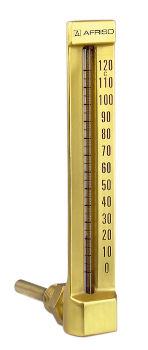 Anlegethermometer AFRISO Metallausführung Ø 80mm / bis 120° C  (9031#