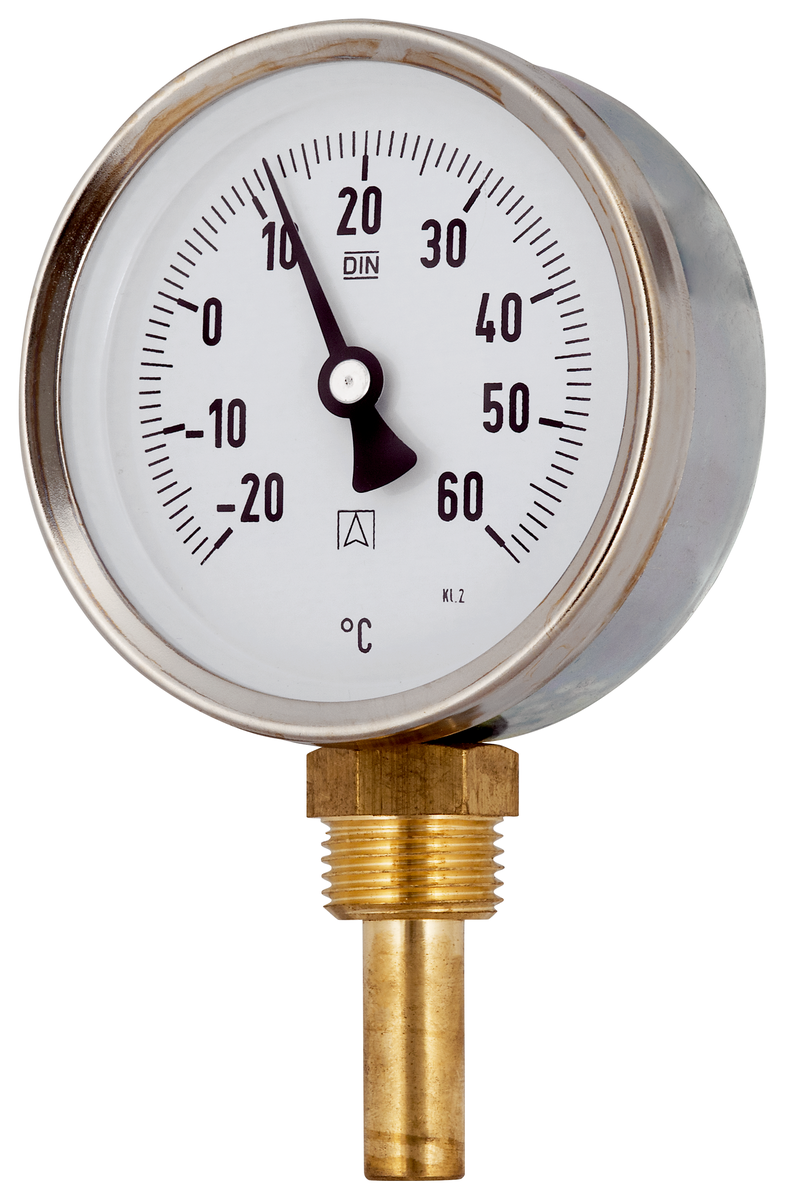 Anlegethermometer AFRISO Metallausführung Ø 80mm / bis 120° C  (9031#